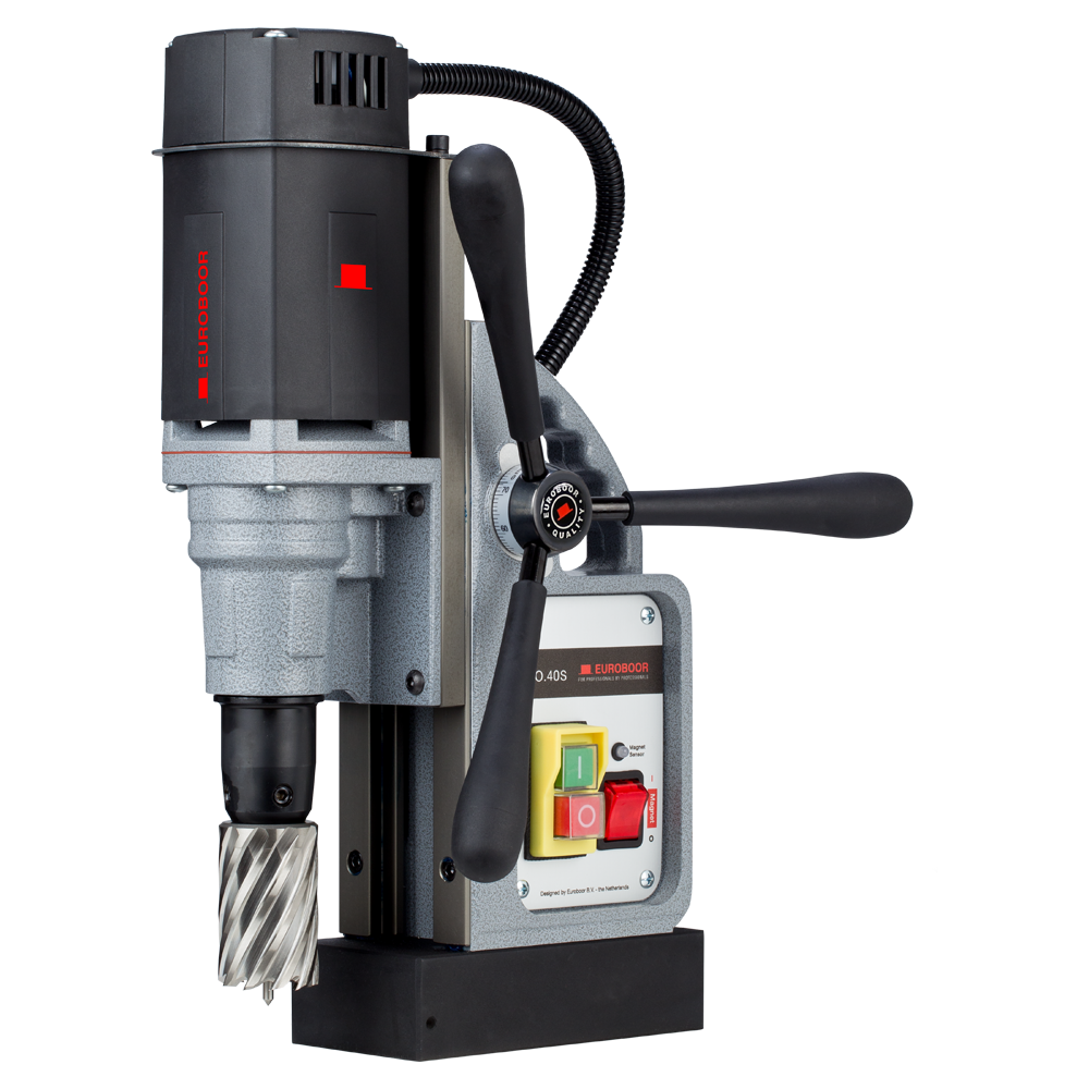 Mașină Talpă Magnetică Euroboor ECO.40S, Ø40mm, 1150W, Forță 1500kgf