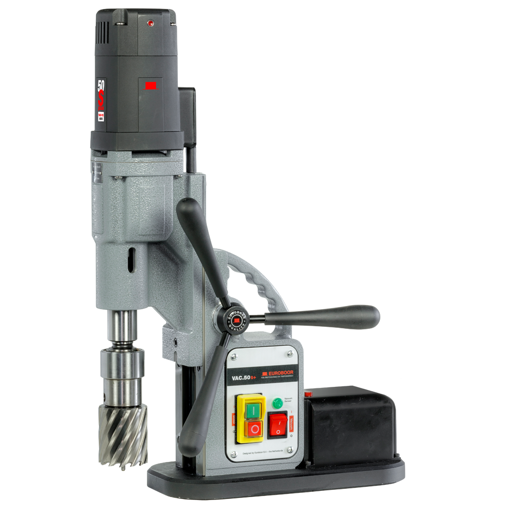 Euroboor VAC.50S+/IC mașină de găurit cu vacuum 50mm 1300W