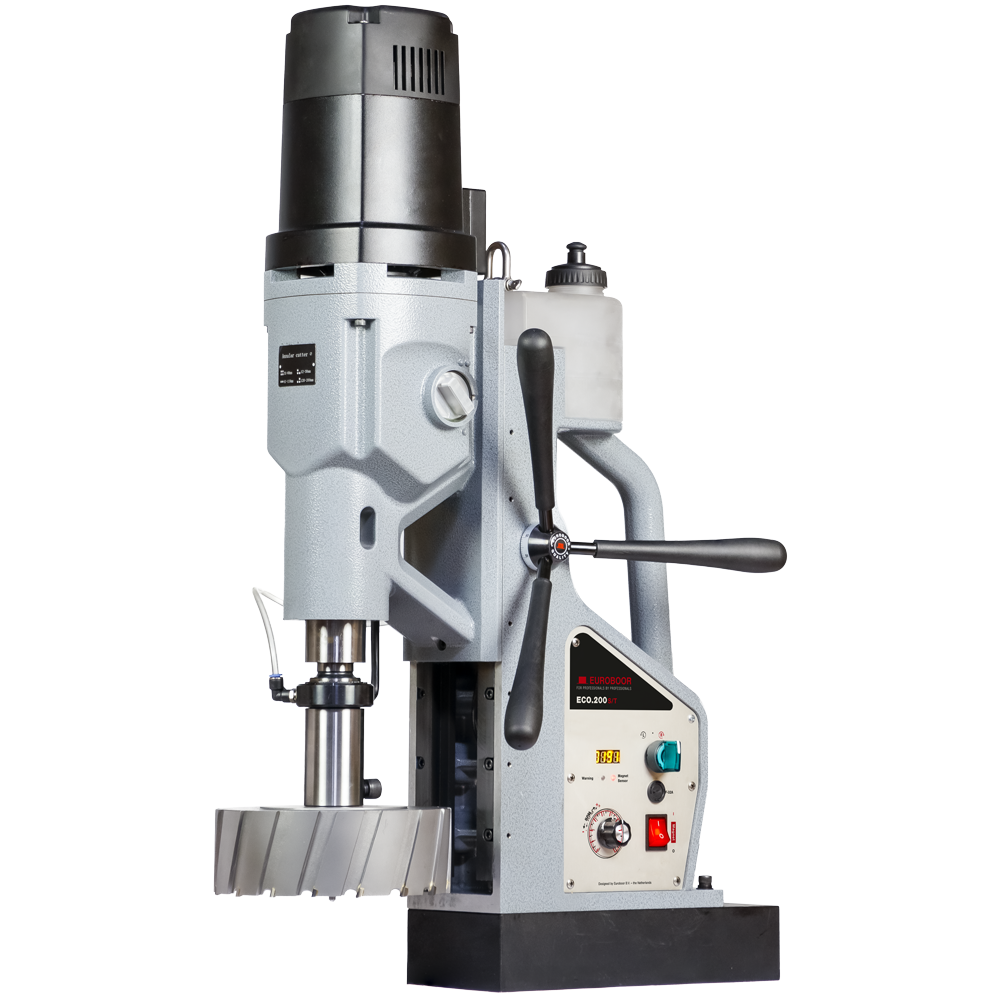 Mașină Talpă Magnetică Euroboor ECO.200S/T, Ø200mm, 2950W Industrial
