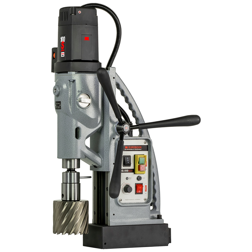 Mașină Talpă Magnetică Euroboor ECO.100S+/T, Ø100mm, 2050W