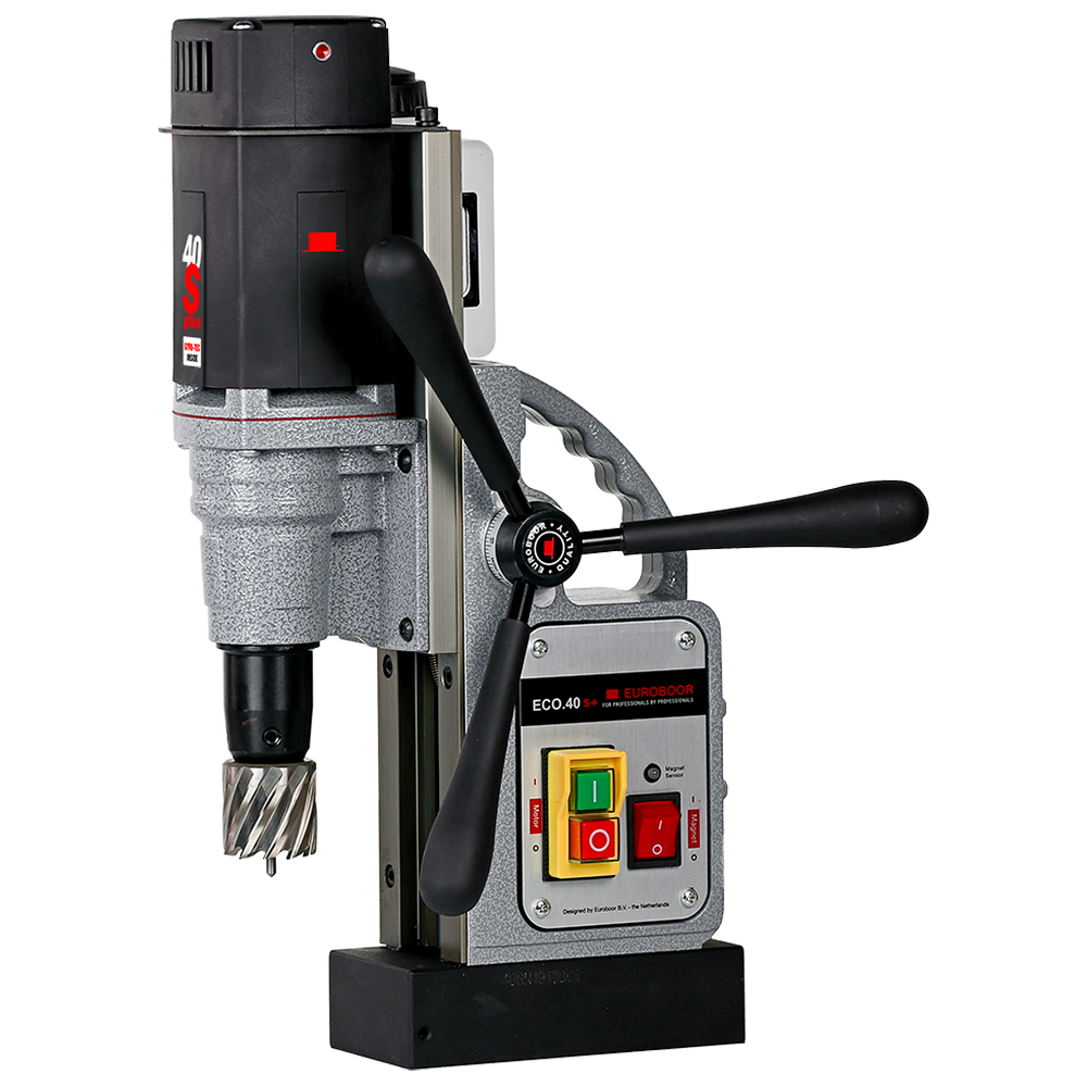 Mașină Talpă Magnetică Euroboor ECO.40S+/IC, Ø40mm, 1200W