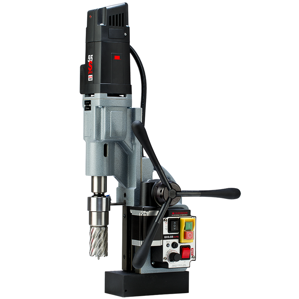 Mașină Talpă Magnetică Euroboor ECO.55S+/TA, Ø55mm, 1700W