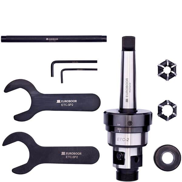 Mandrină de Filetat MT3 M8–M20 EUROBOOR