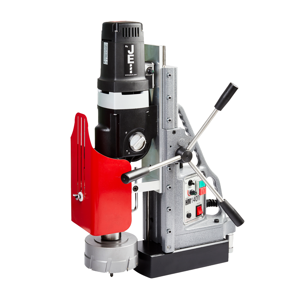 Mașină de găurit cu talpă magnetică JEI MagBeast™ HM140T, Ø140mm, 2300W, Turație Variabilă