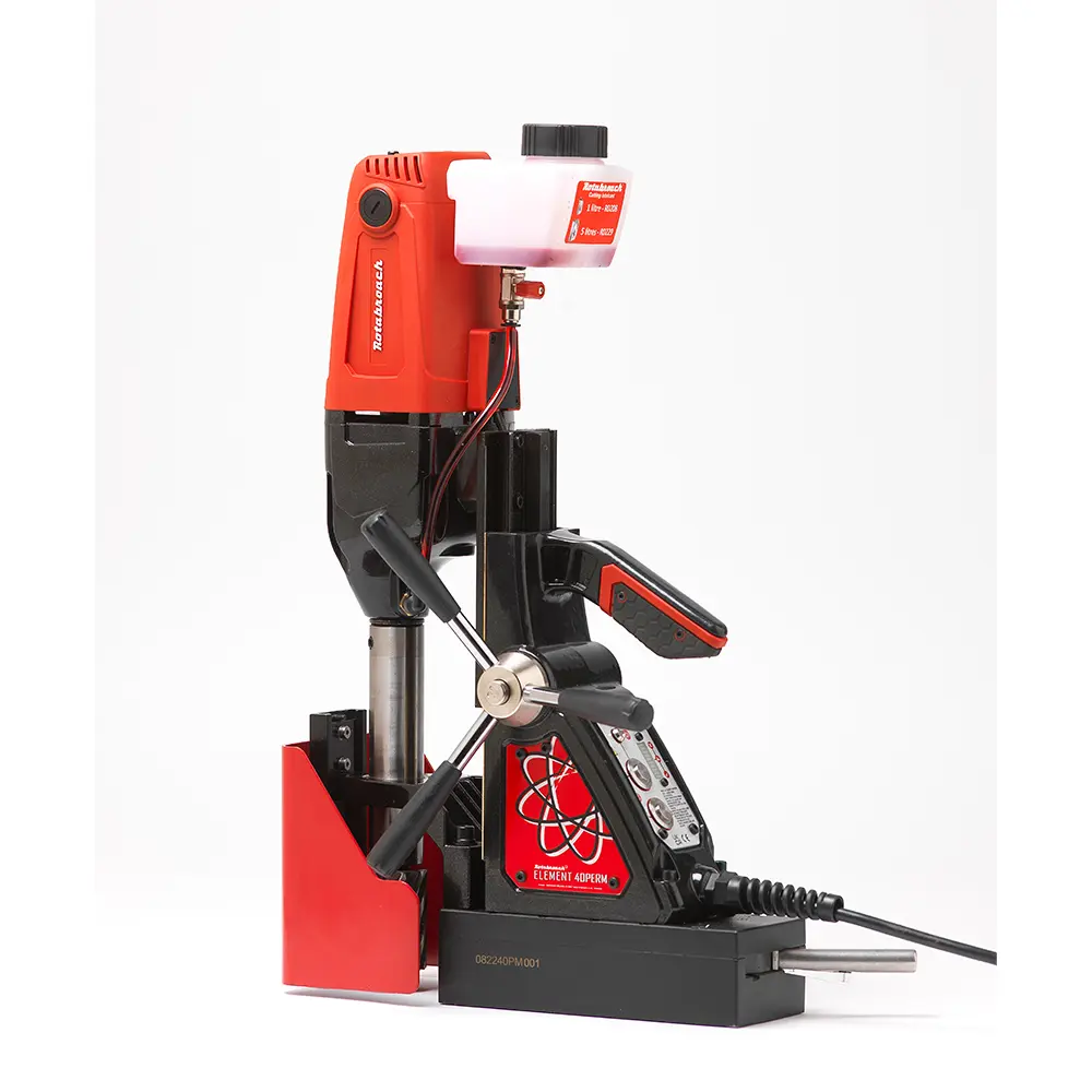 Mașină de găurit cu talpă magnetică Rotabroach ELEMENT40 Magnet Permanent, Ø40mm, 1200W