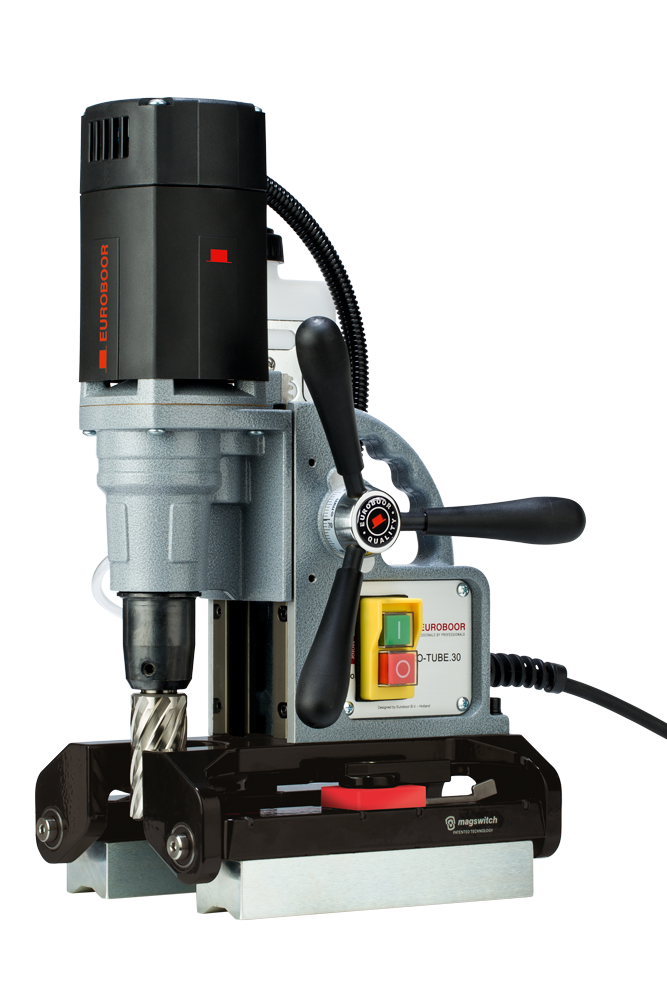 Mașină Talpă Magnetică Euroboor TUBE.30, Ø30mm, 950W pentru Suprafețe Rotunde