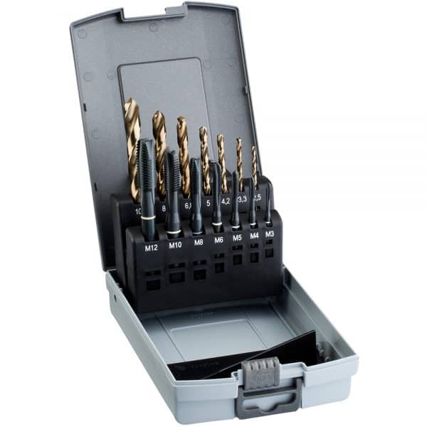 Set Burghie și Tarozi HSS-Cobalt M35 M3–M12 EUROBOOR