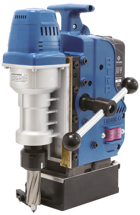 Bormașină Magnetică pe Acumulator NITTO KOHKI CLA-2720, Ø27mm, 18V