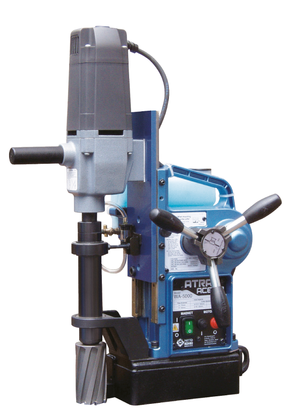 Bormașină Magnetică NITTO KOHKI WA-5000, Ø50mm, 1150W, 1000kgf