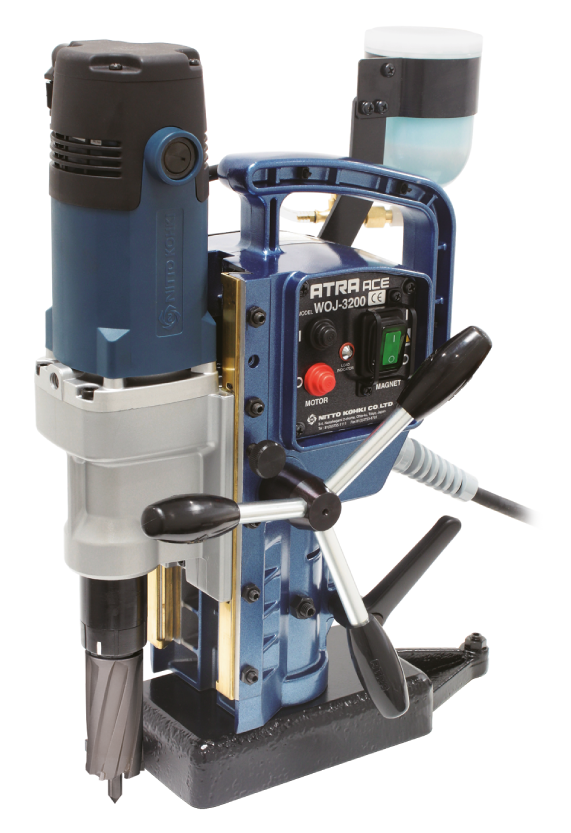 Bormașină Magnetică NITTO KOHKI WOJ-3200, Ø32mm, 950W, 9000N