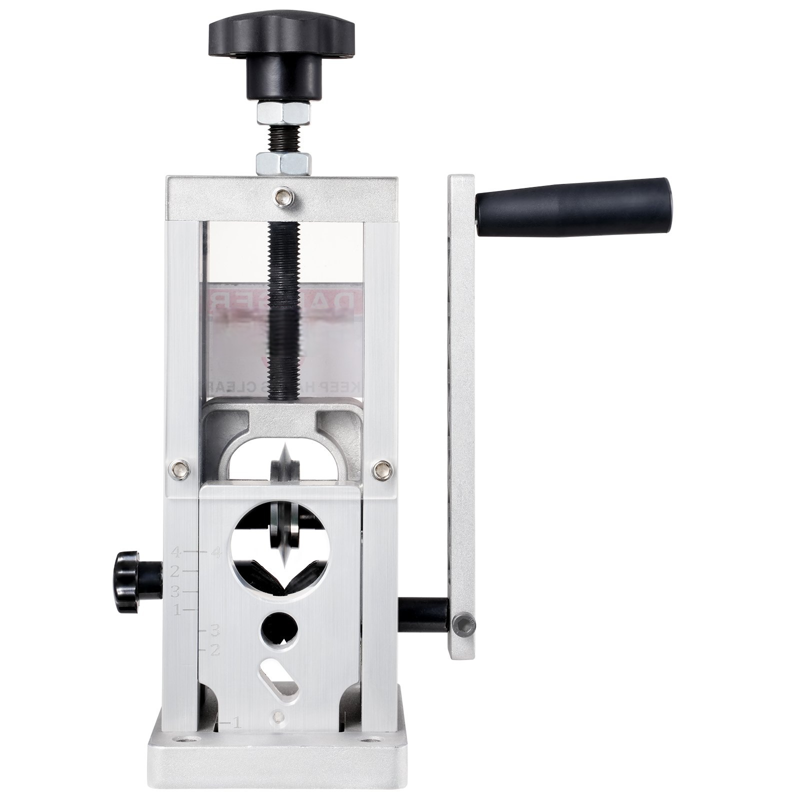 Mașină Manuală de Dezizolat Cabluri VEVOR – Ø1.5–40mm, Manivelă sau Bormașină, Aluminiu