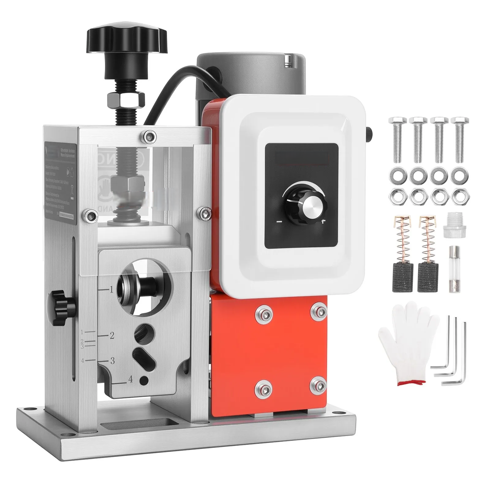 Mașină Electrică Automată de Dezizolat Cabluri VEVOR – 400W, Ø1.5–40mm, 15m/min