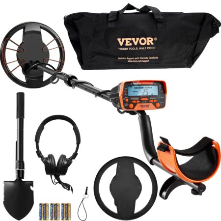 Detector de Metale VEVOR 25.4cm cip DSP 7 moduri
