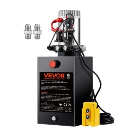 Pompa Hidraulica VEVOR 15L 12V dubla actiune 3200 PSI