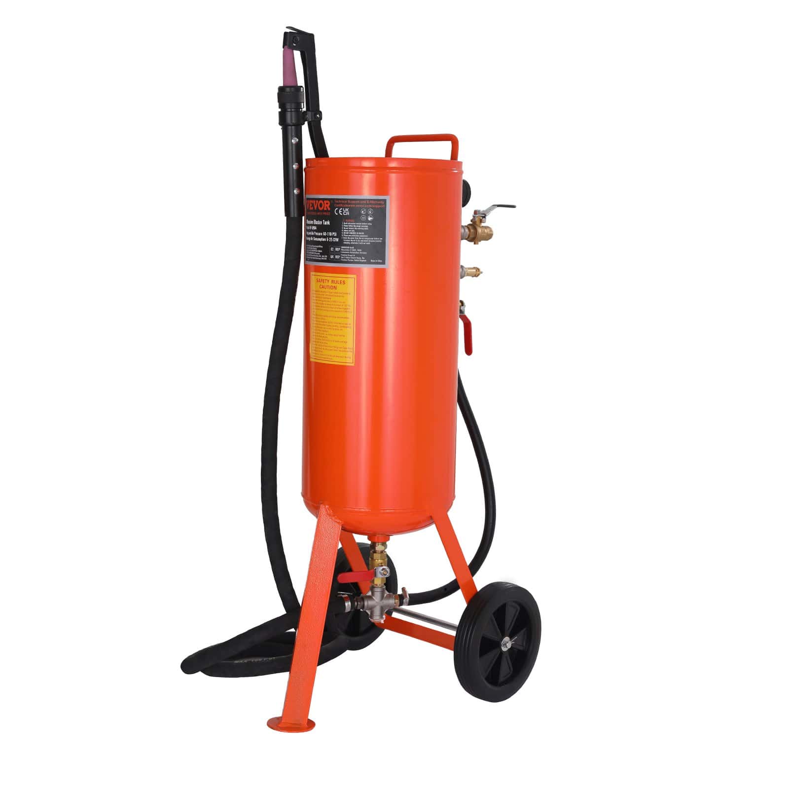 Sablator profesional VEVOR 37 L
