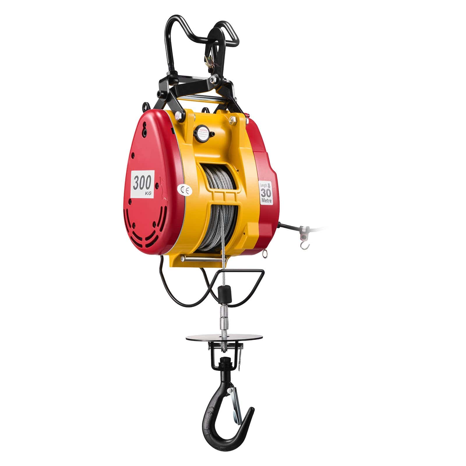 Troliu Electric Palan VEVOR 2-în-1 300kg 1500W
