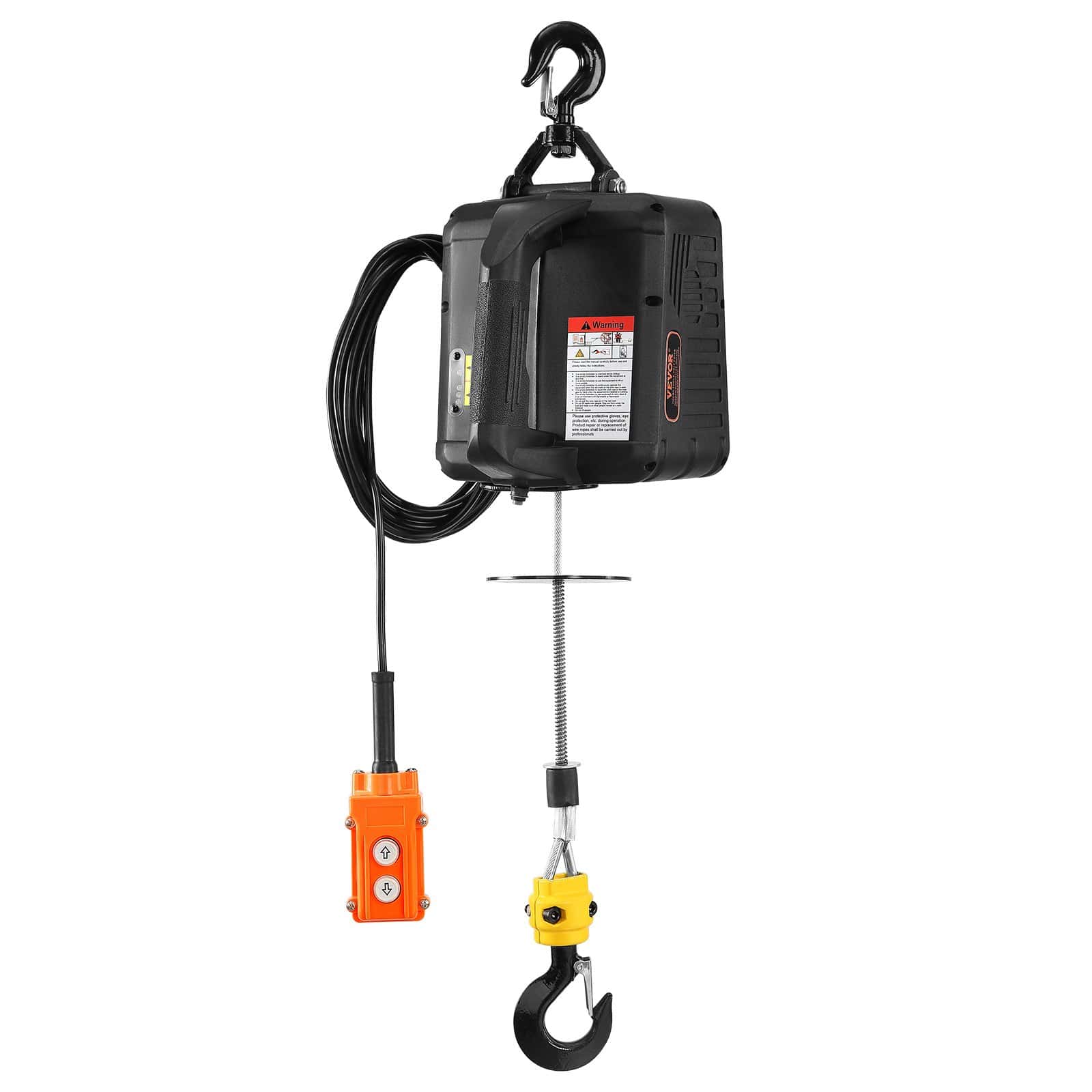 Troliu electric portabil 3 in 1 VEVOR 500 kg cablu 7 m