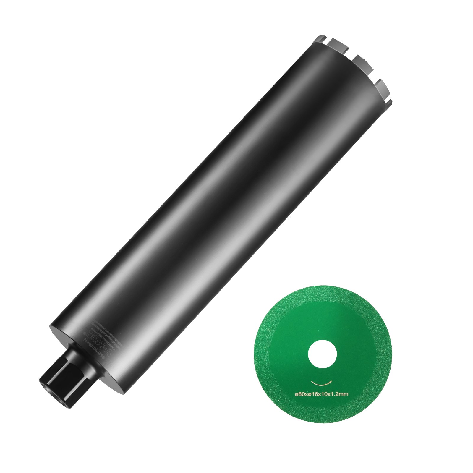 Carota beton diamantata VEVOR 108mm